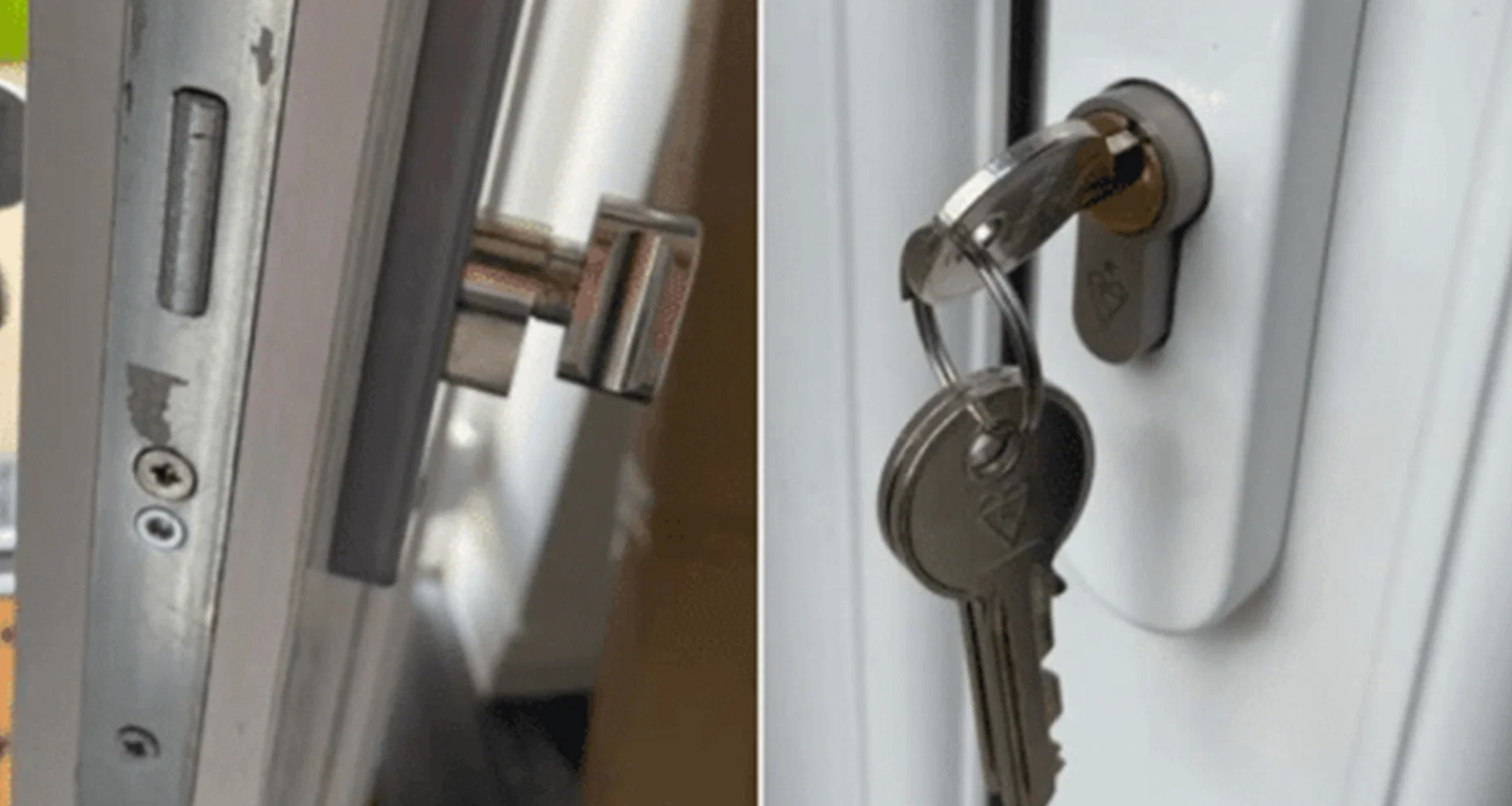Front door lock upgrade completed in Kent